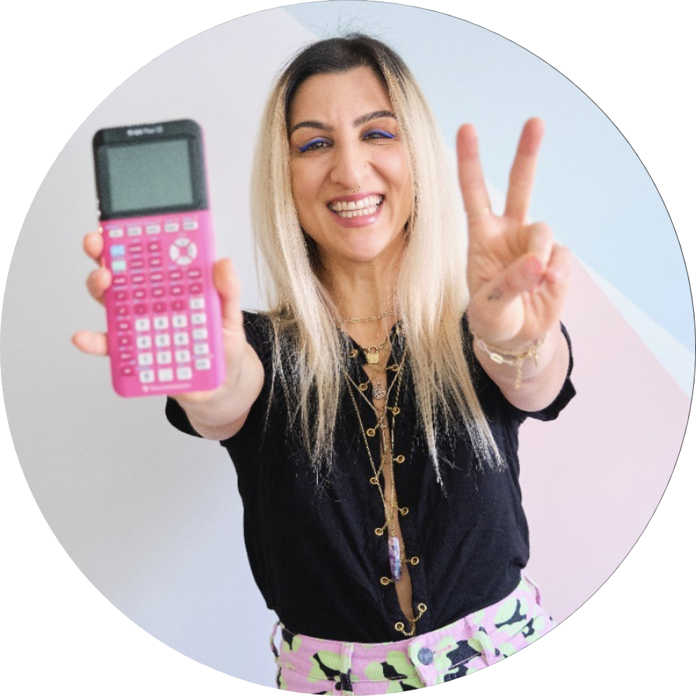 Vanessa Vakharia aka the “Math Guru”